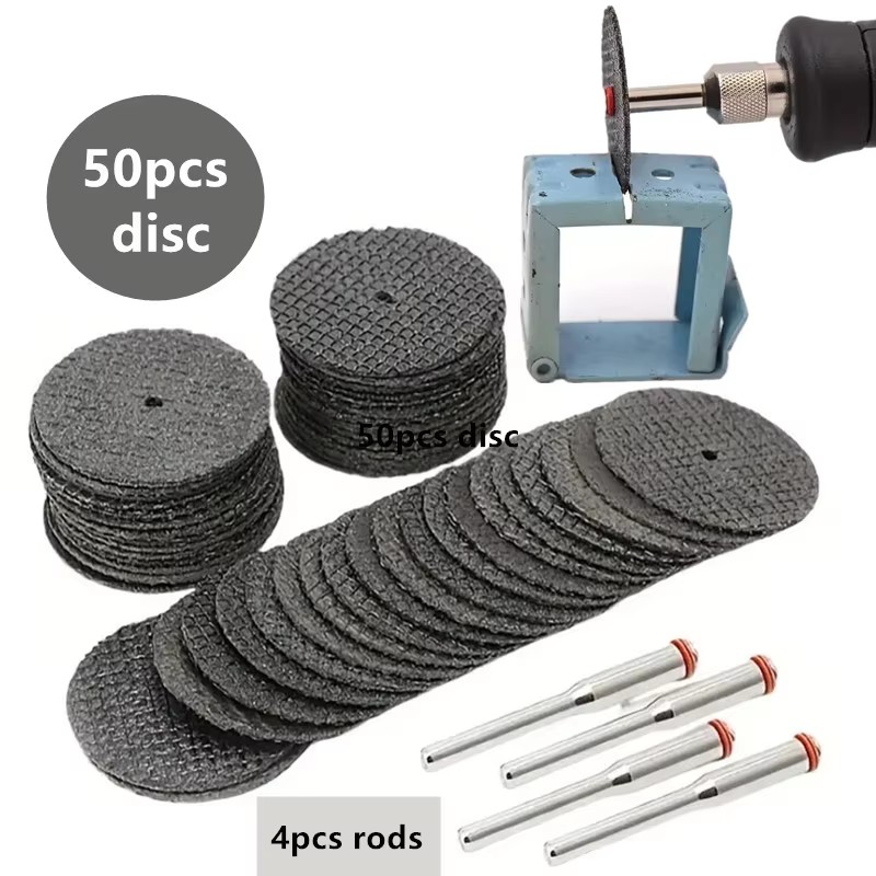Cordless Rotary Tool Kit Accessories - 50 szt. Tarcze tnące wzmocnione włóknem